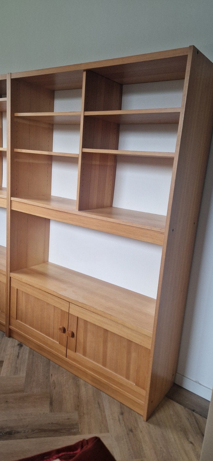 Grenen wandkast IKEA, Ophalen, 25 tot 50 cm, 100 tot 150 cm, 150 tot 200 cm