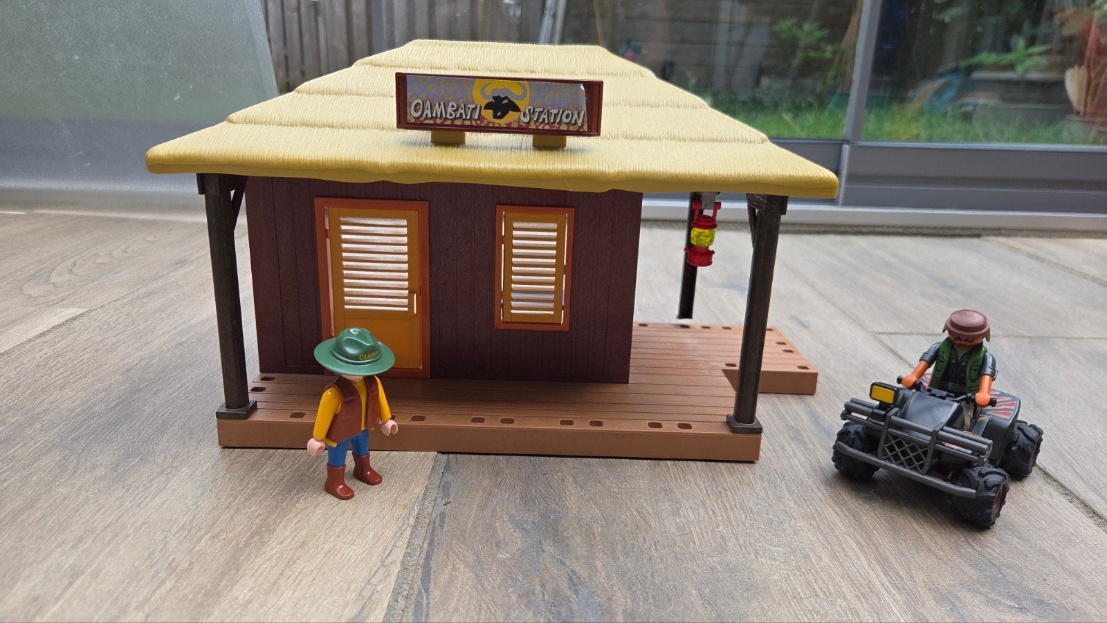Playmobil Wild Life: Safari Station met Dieren en Figuren, Ophalen, Wild life, Gebruikt, Gebouw