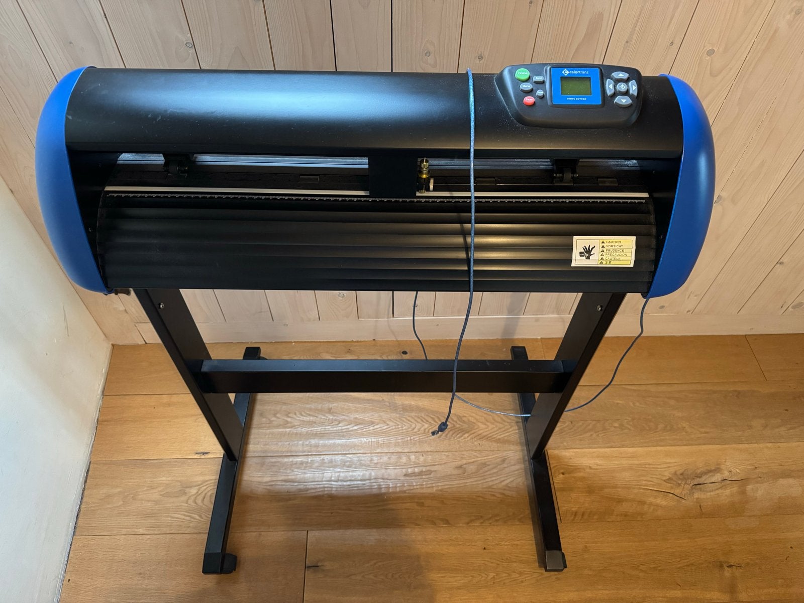 Snijplotter / plotter met vinylrollen en accessoires, Ophalen, Gebruikt