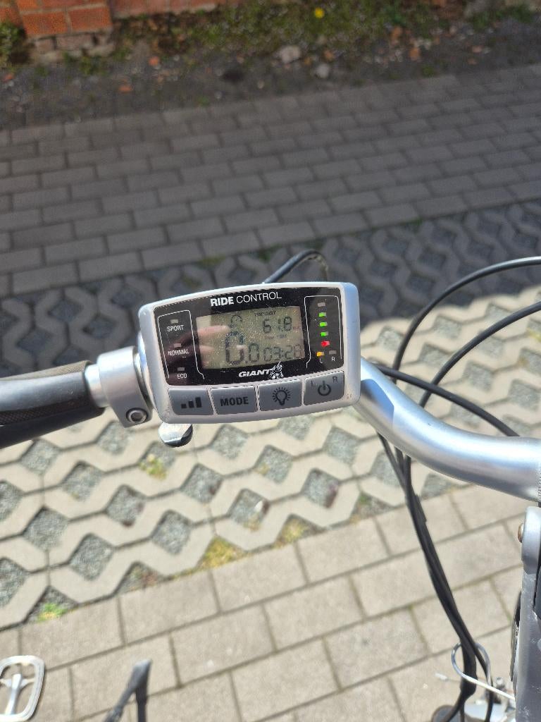 Elektrische fiets, Fietsen en Brommers, Elektrische fietsen, Ophalen, Gebruikt, Giant