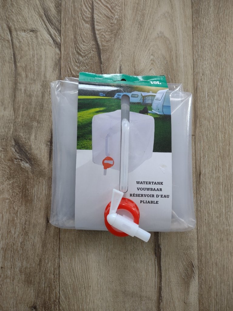 Nieuwe opvouwbare watertank 10 liter. Kampeertank, drinktank, Caravans en Kamperen, Onb, Nieuw, Ophalen of Verzenden, Onb