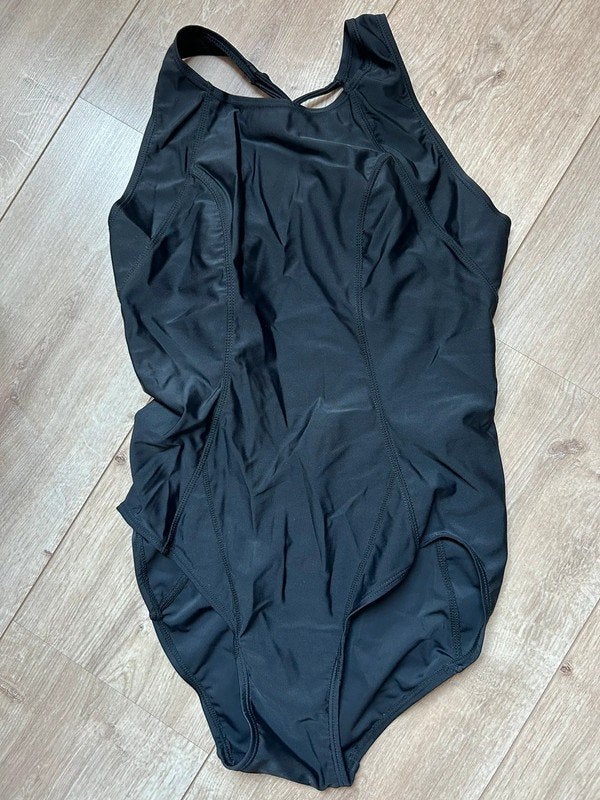 HKMX Sport Badpak, Zwart, maat 38, NIEUW, Verzenden, Zwart, Nieuw, Badpak