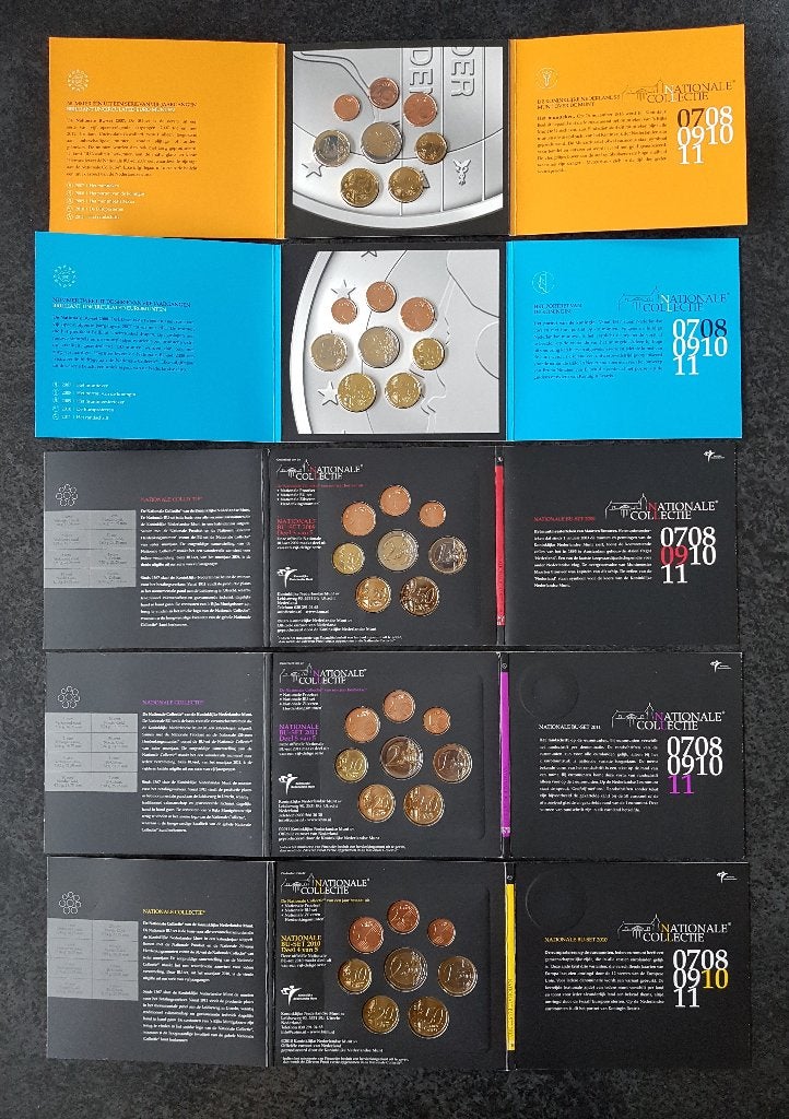 Diverse series Jaarsets BU Nederland 1987 t/m 2014, Ophalen, Koningin Beatrix, Overige waardes, Setje