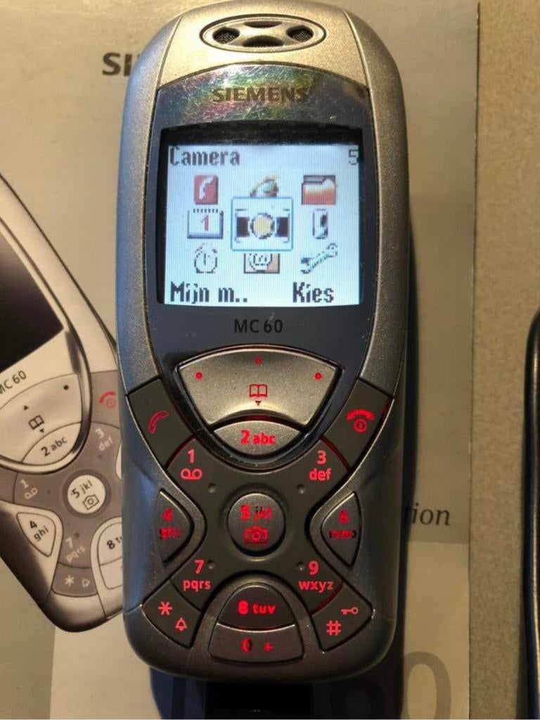 Siemens MC60 mobiele telefoon, Gebruikt, Overige modellen, Ophalen of Verzenden, Zonder simlock