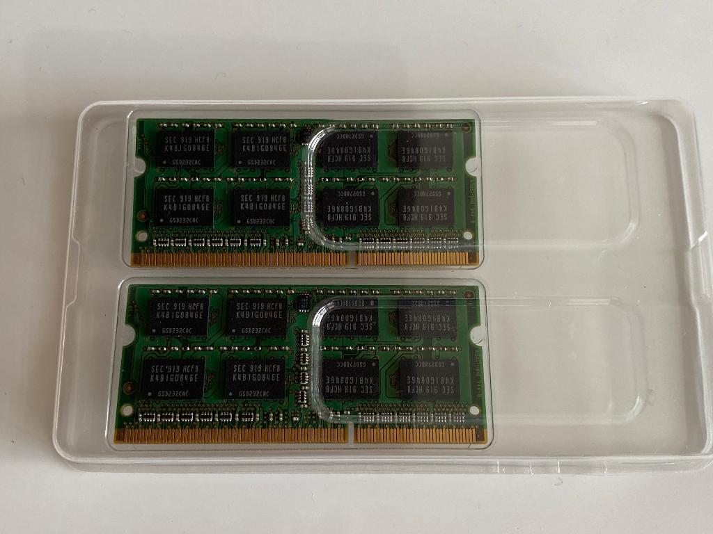 Samsung RAM geheugenmodules - 2GB (2x), Ophalen of Verzenden, Nieuw, DDR3, Desktop
