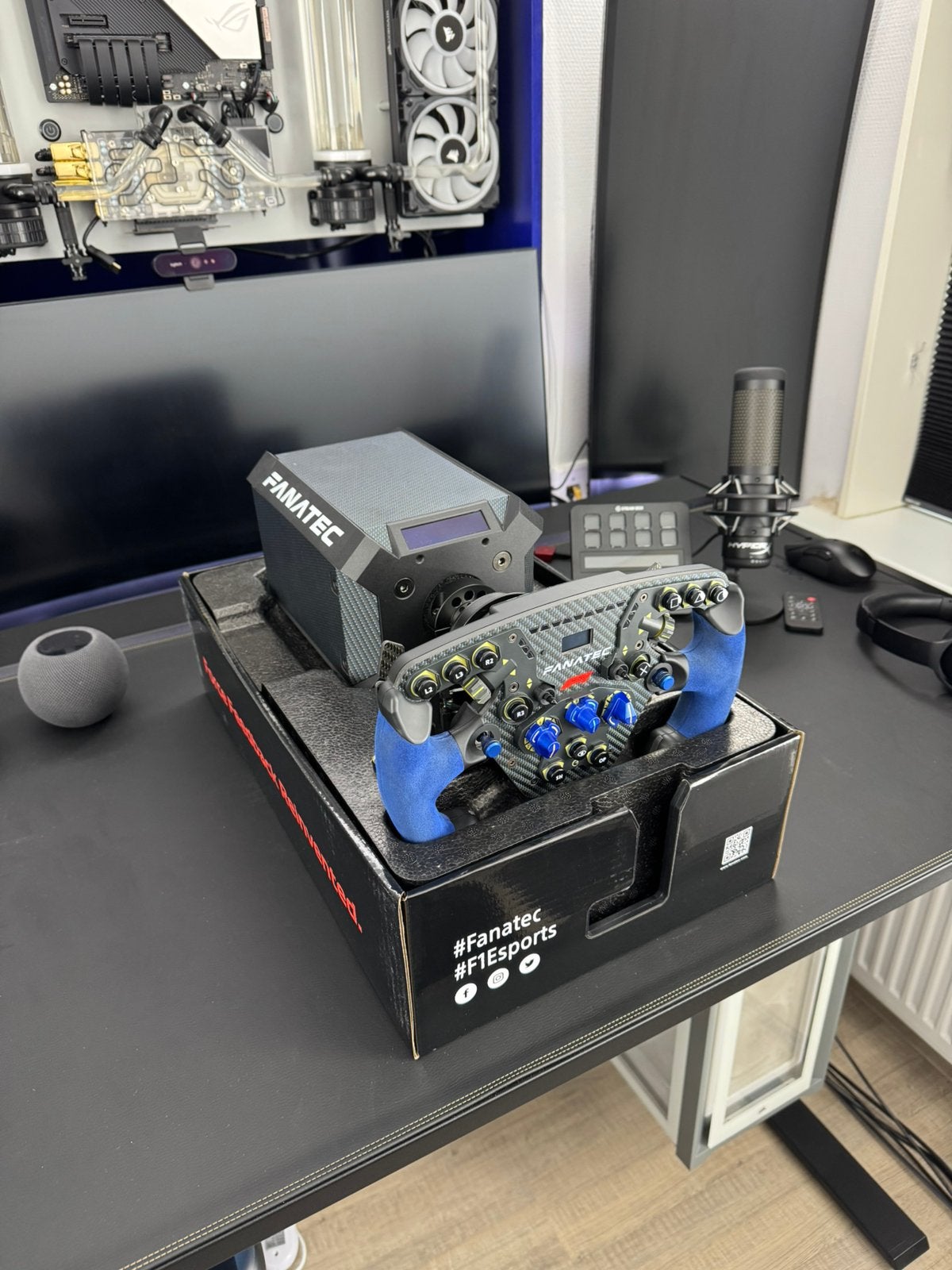 Fanatec DD1 Podium F1 racestuur voor simrig QR2 simracing, Spelcomputers en Games, Ophalen of Verzenden, Zo goed als nieuw