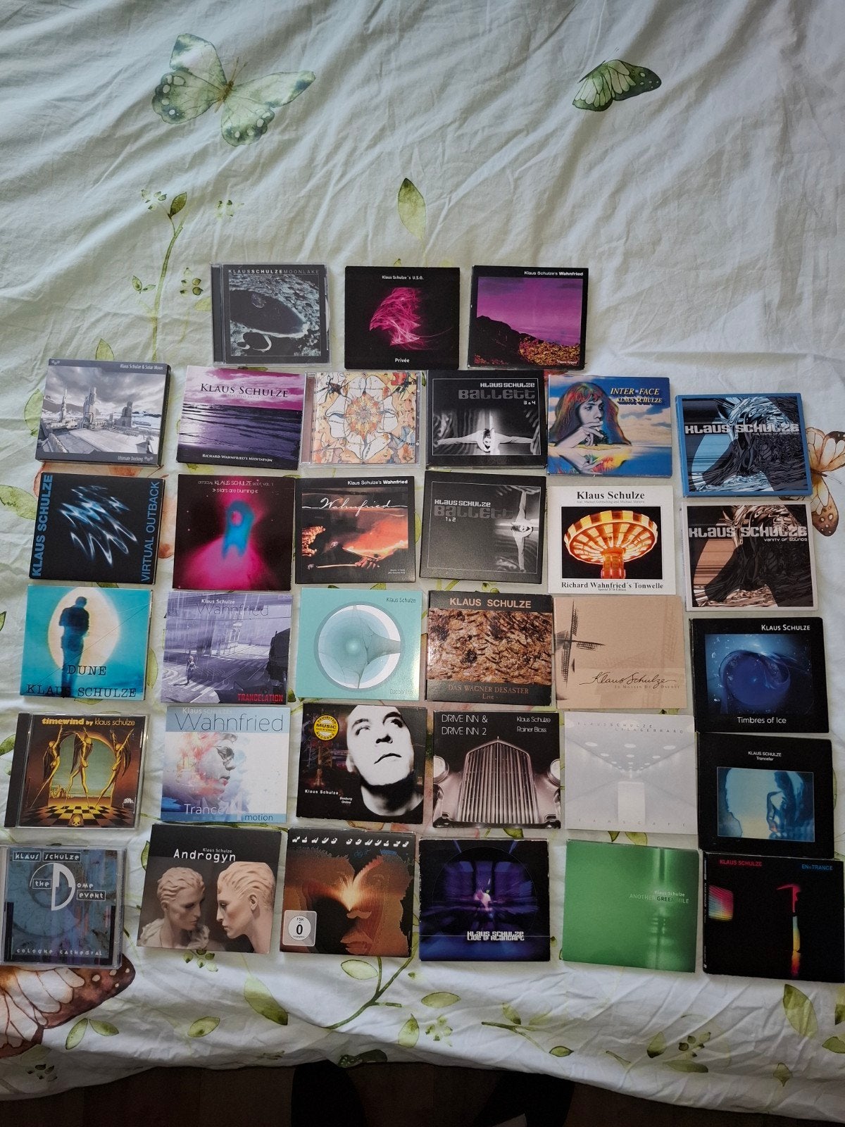 Klaus Schulze CD collectie en boeken - Zeldzaam!, Ophalen of Verzenden, Zo goed als nieuw, Album, Inclusief doosje