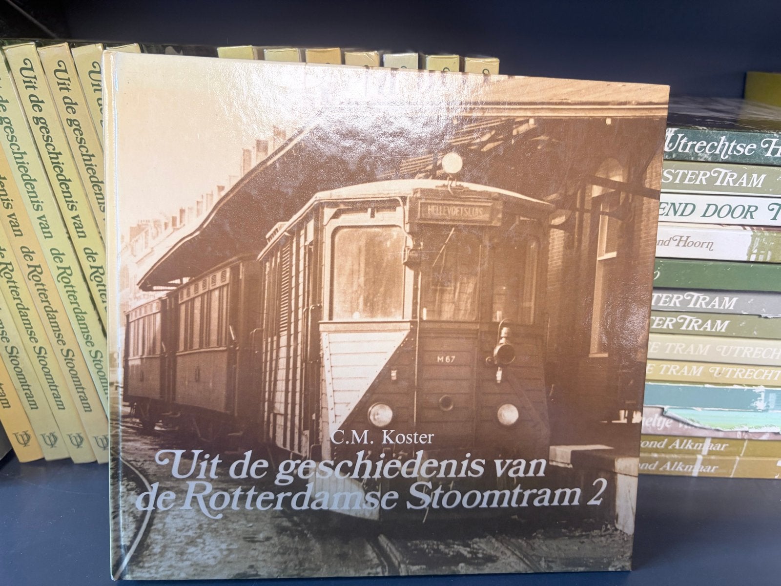 Uit de geschiedenis van de Rotterdamse Stoomtram 2, Ophalen of Verzenden, Gelezen, Tram