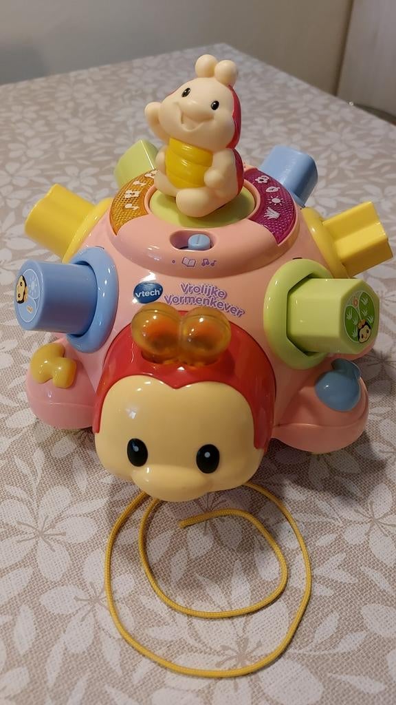 Cadeautip: Hele schattige veelzijdige roze vormenkever VTech, Ophalen of Verzenden, Zo goed als nieuw, 6 maanden tot 2 jaar