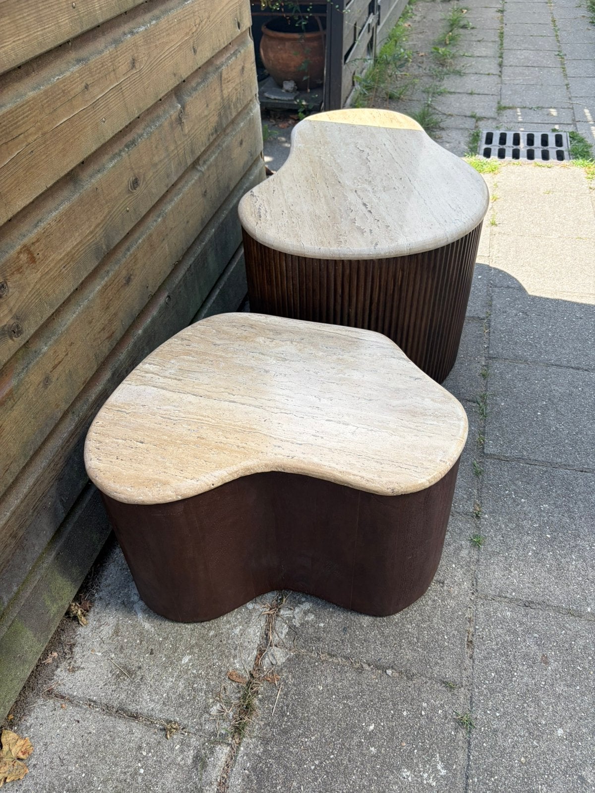 Salon tafel bijzet tafel, Ophalen, Nieuw, Rond, 50 tot 100 cm