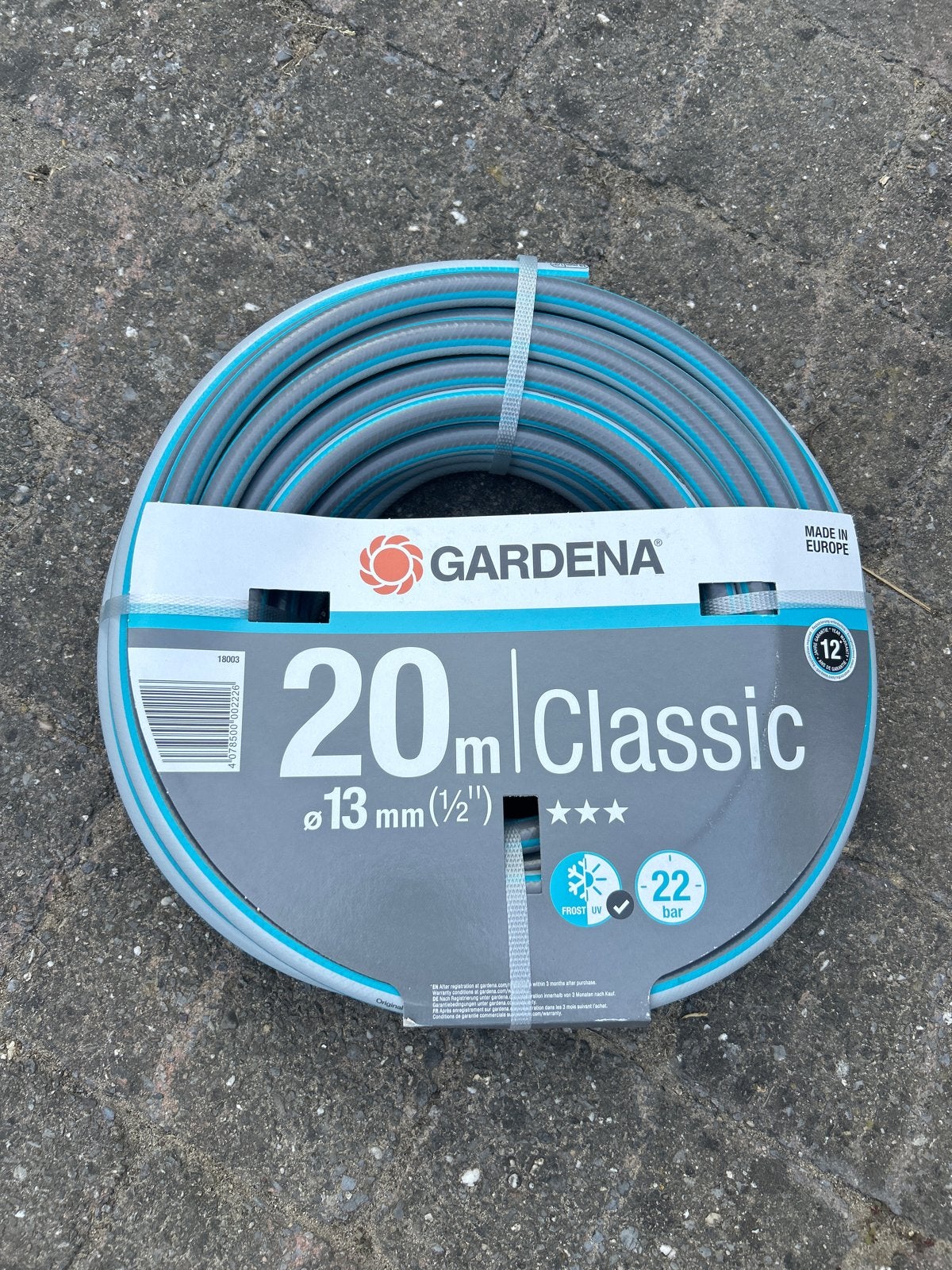 GARDENA Classic Tuinslang 20m, 13mm (1/2"), Ophalen of Verzenden, Nieuw, Tuinslang