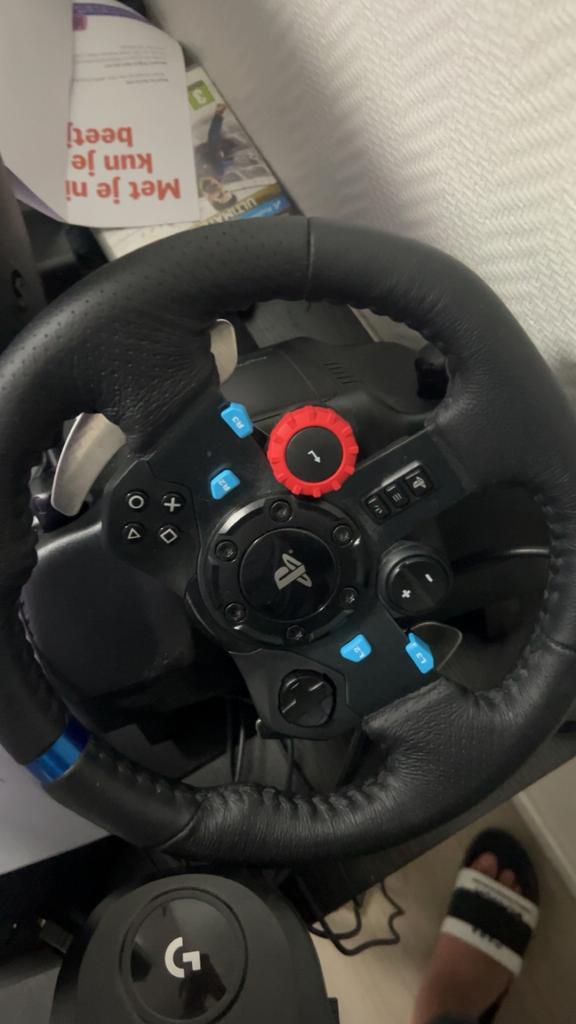 Logitech g29, Spelcomputers en Games, Spelcomputers | Sony PlayStation Consoles | Accessoires, Zo goed als nieuw, PlayStation 4
