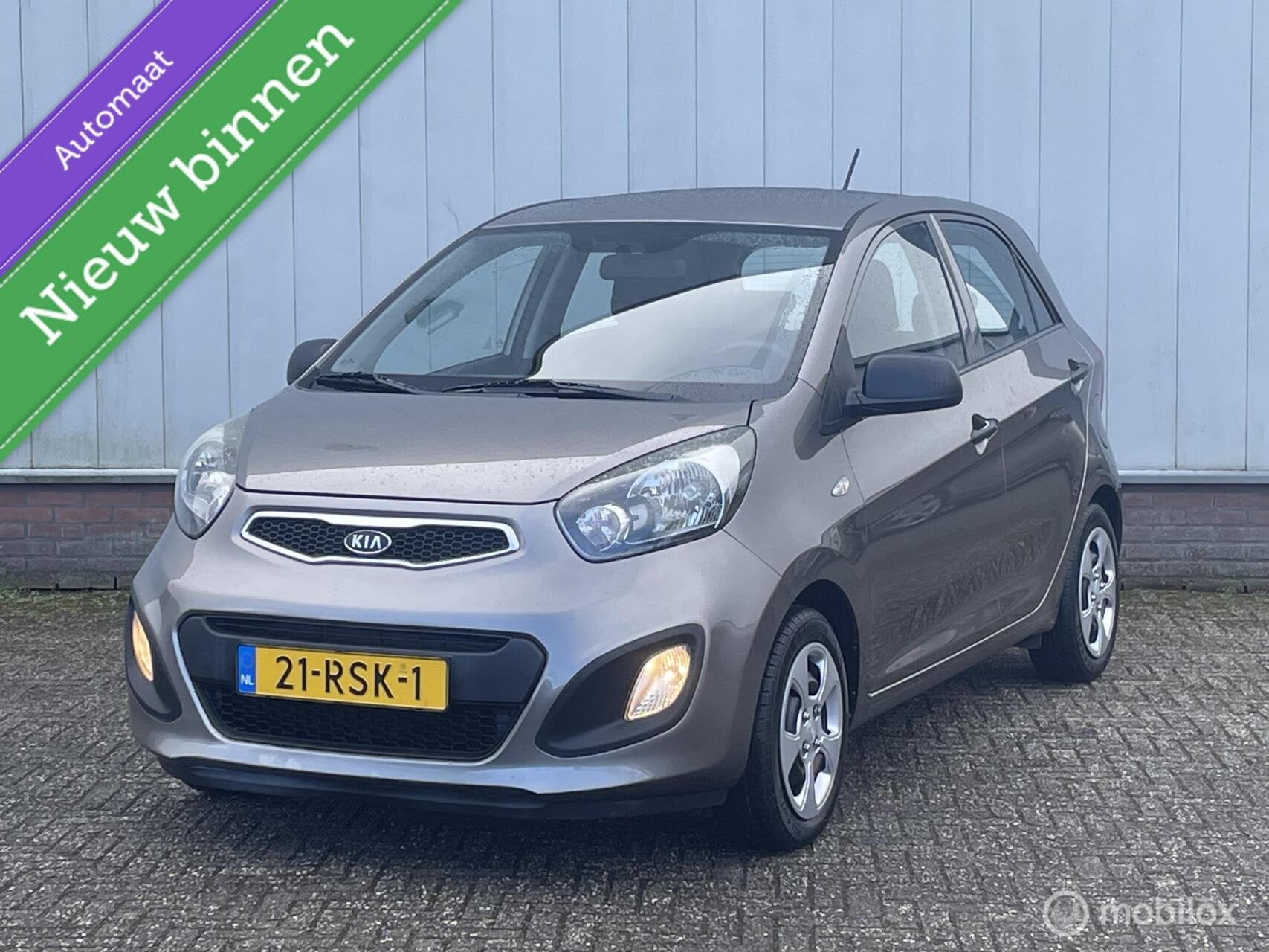 Kia Picanto 1.2 CVVT Comfort Pack AUTOMAAT, Euro 5, 86 pk, Gebruikt, 4 cilinders