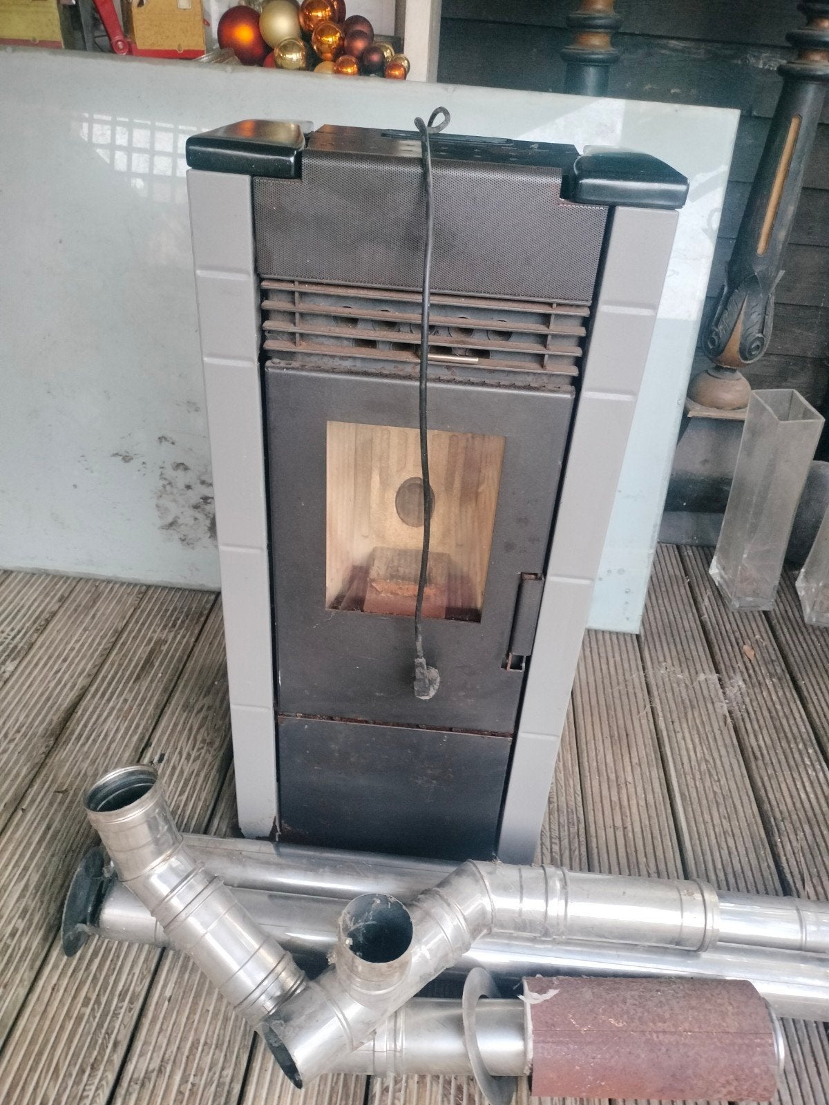 pallet kachel merk ravelli, Ophalen of Verzenden