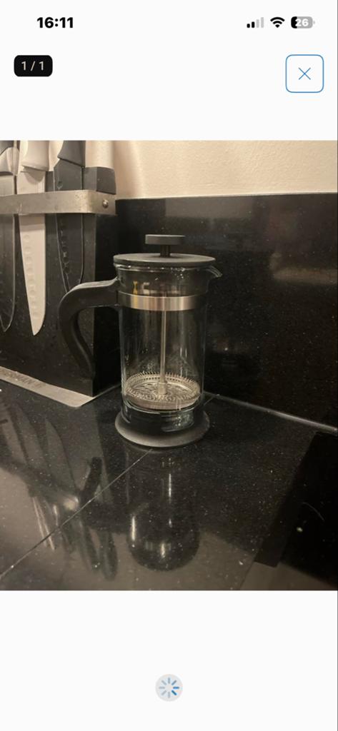 percolator voor verse koffie, Gebruikt, Overige modellen, Gemalen koffie, Ophalen of Verzenden
