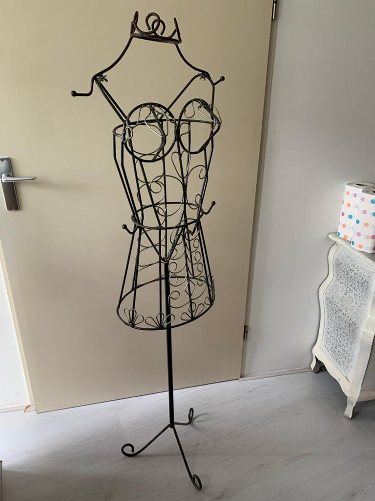 Mooie stoere Torso paspop - Wegens verhuizing, Ophalen of Verzenden, Metaal, Industrieel, Gebruikt