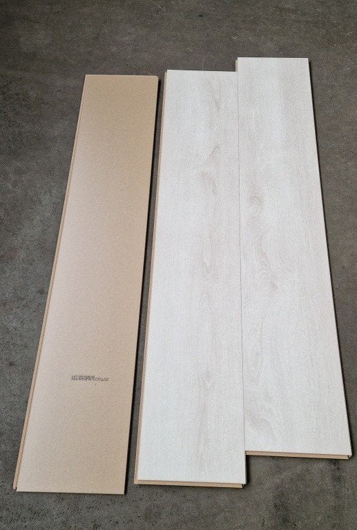 Restpartij 27 m2 laminaat Twist Wide. Aspen Oak. Extra breed, Ophalen, Nieuw, 25 tot 50 m², Laminaat