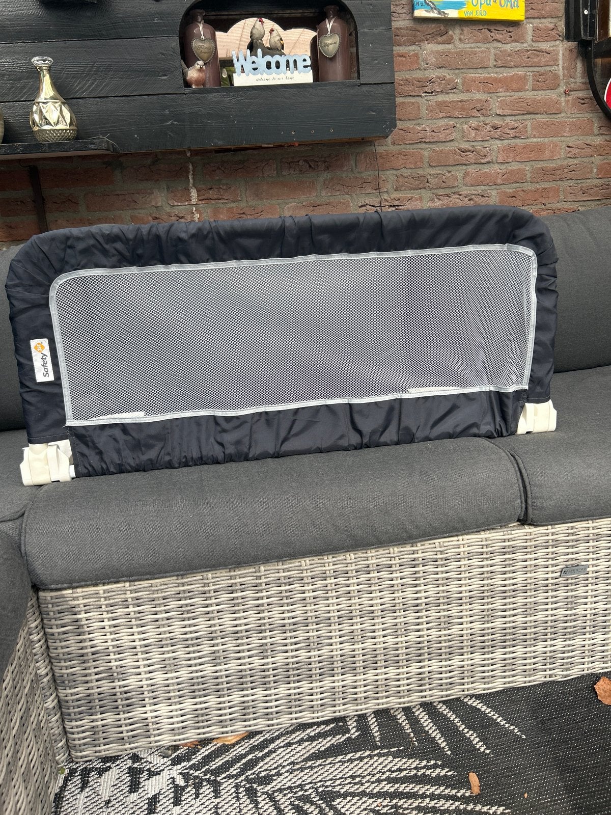Safety 1st Bedhekje - Zwart, Kinderen en Baby's, Ophalen, Overige materialen, Gebruikt, Overige typen