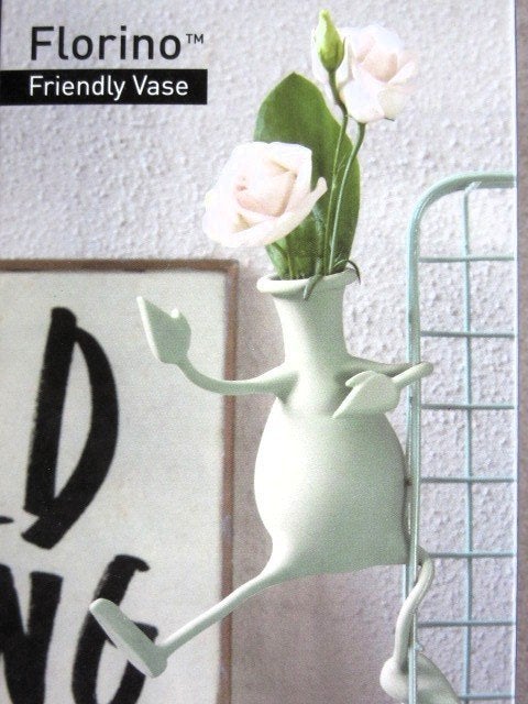 ZGAN Florino Friendly Vase – Speelse Vaas Peleg Design, Huis en Inrichting, Woonaccessoires | Vazen, Ophalen of Verzenden