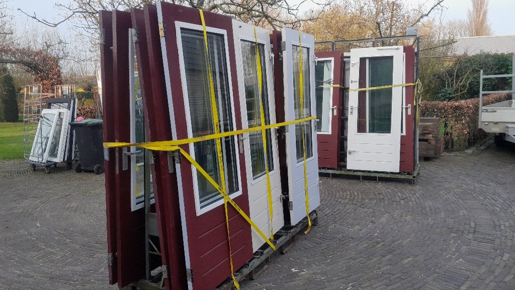 schuurdeuren, Gebruikt, 80 tot 100 cm, Ophalen of Verzenden, Buitendeur