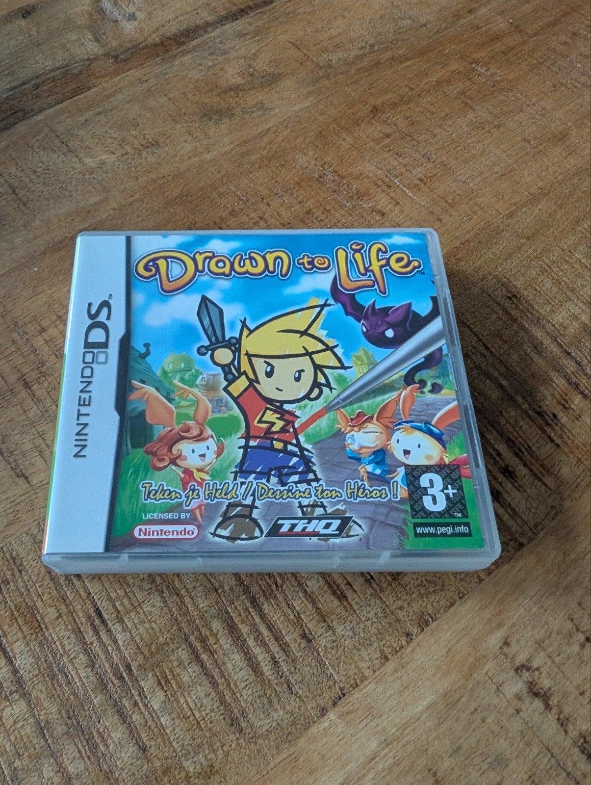 Drawn to Life Nintendo DS - Teken je held!, Gebruikt, 1 speler, Ophalen of Verzenden, Vanaf 3 jaar