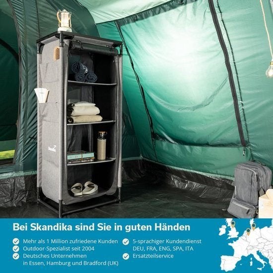 Skandika campingkast Ruoka - Hoge kast, Ophalen, Gebruikt, Campingkast