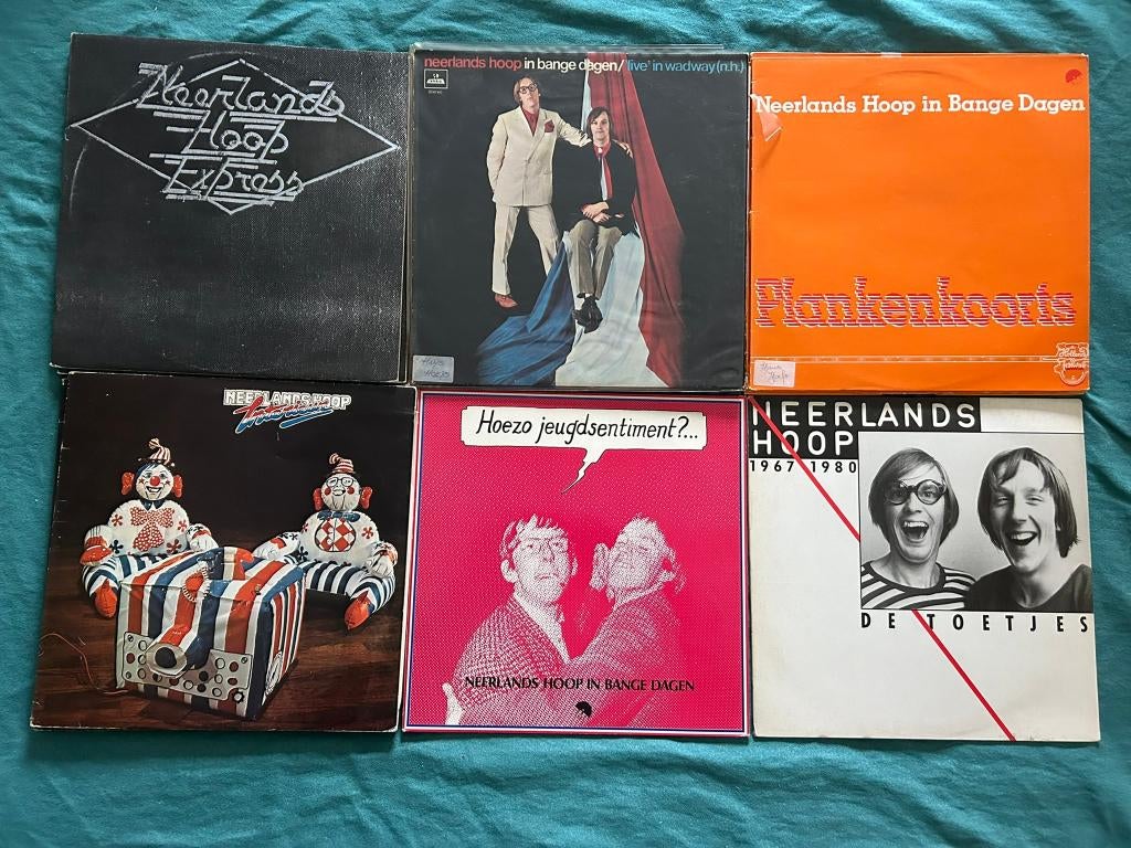8 LP's Neerlands Hoop (ook per stuk te koop), Gebruikt, Ophalen of Verzenden, 1970 - 1979, Humor en Cabaret