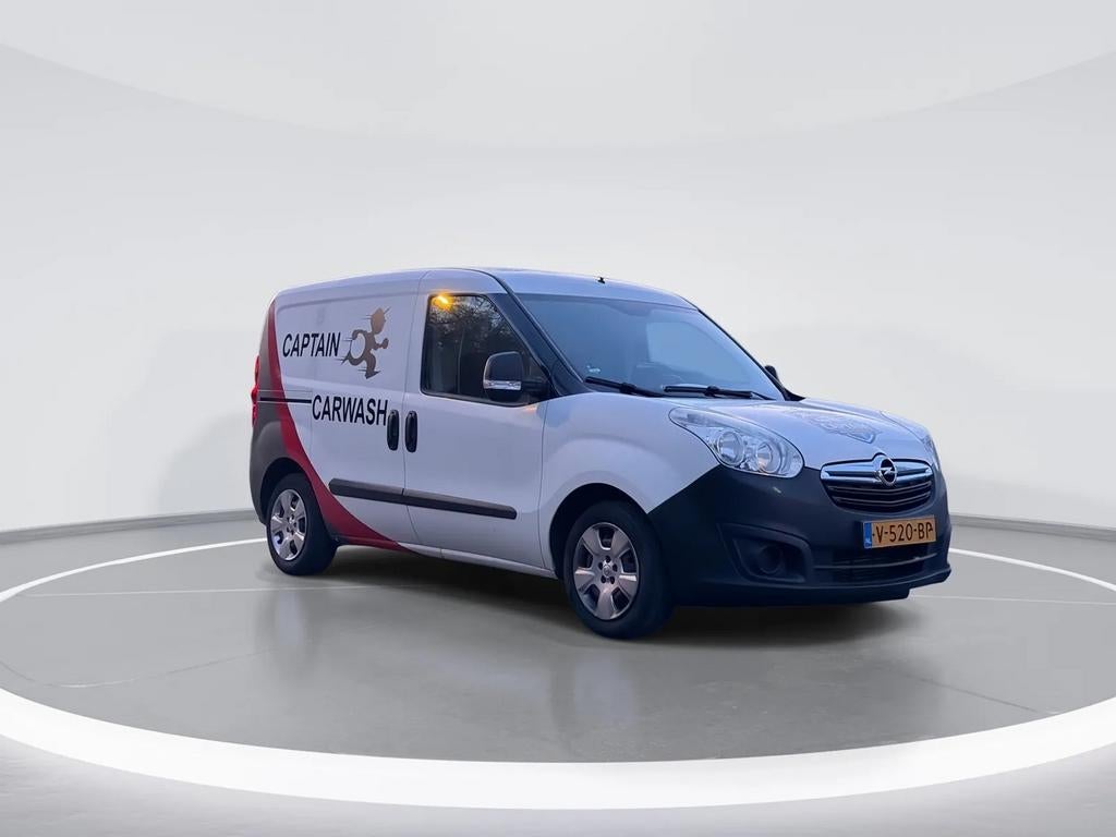 Opel Combo 2014 Mobiele Carwash / Detailing Bus Compleet, Auto's, Stof, Zwart, 4 cilinders, Wit