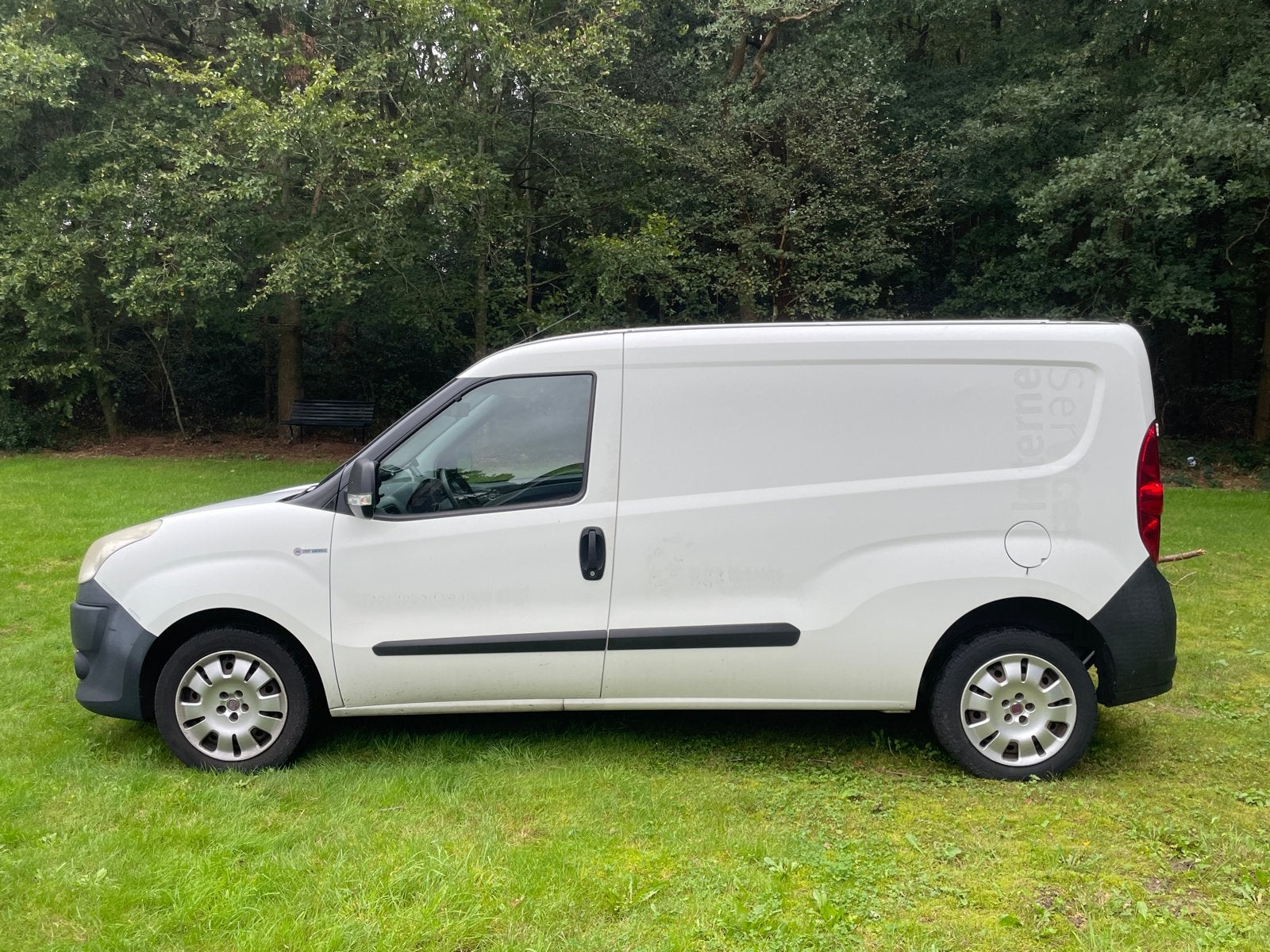 Fiat Doblo C 1.2 2010, Auto's, 1305 kg, 4 cilinders, Wit, Origineel Nederlands