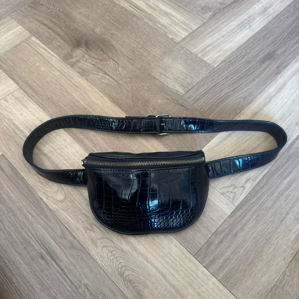 My Jewellery heuptas croco zwart, Ophalen of Verzenden, Zo goed als nieuw, Zwart