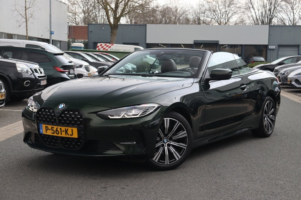 BMW 4 Serie Cabrio 420i High Executive Automaat / Air Collar, Auto's, BMW, 1998 cc, Achterwielaandrijving, Gebruikt, 4 stoelen
