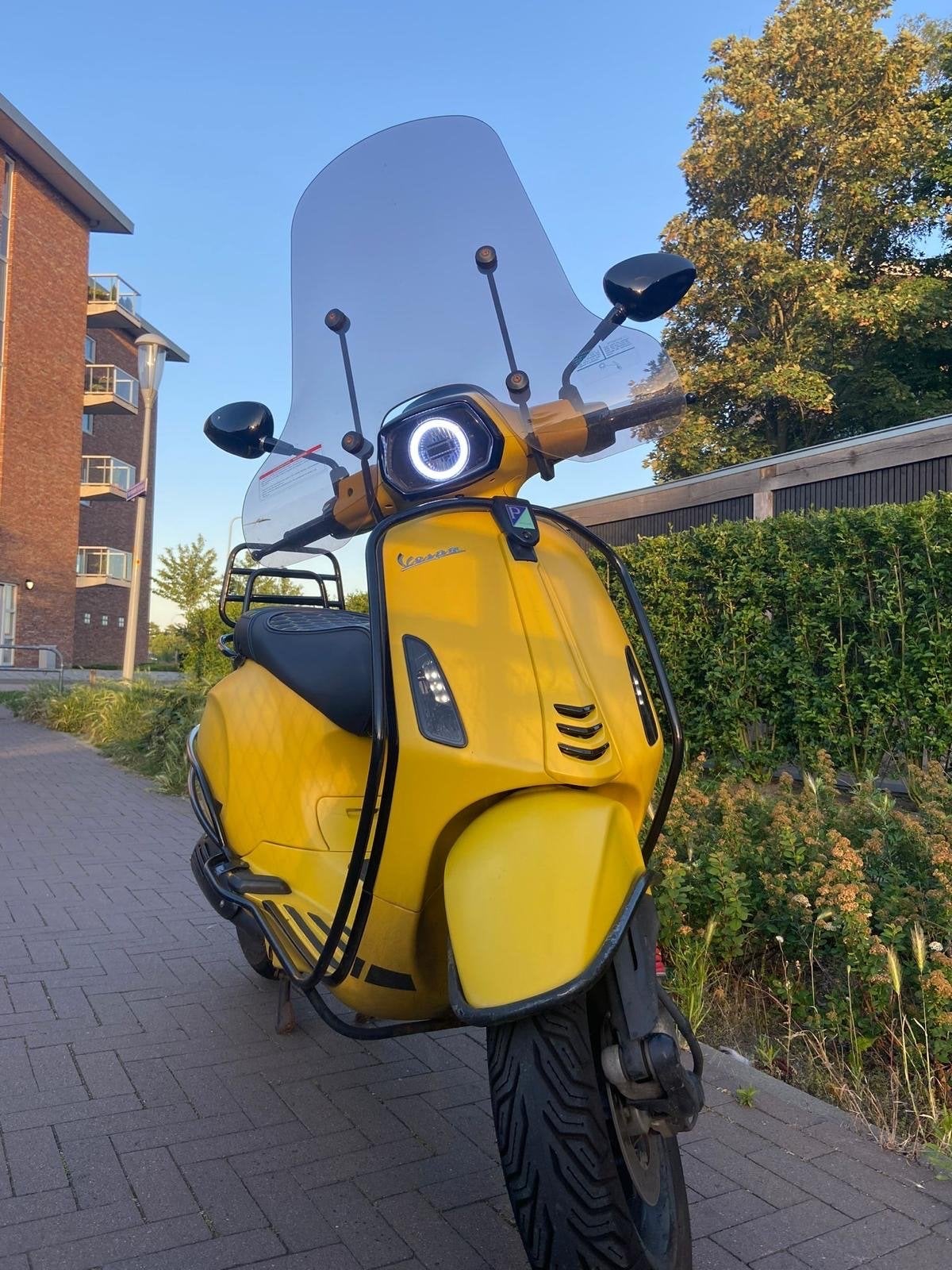 Gele Vespa S (Sprint) (geel kenteken), Ophalen, Gebruikt, Maximaal 45 km/u, Vespa S