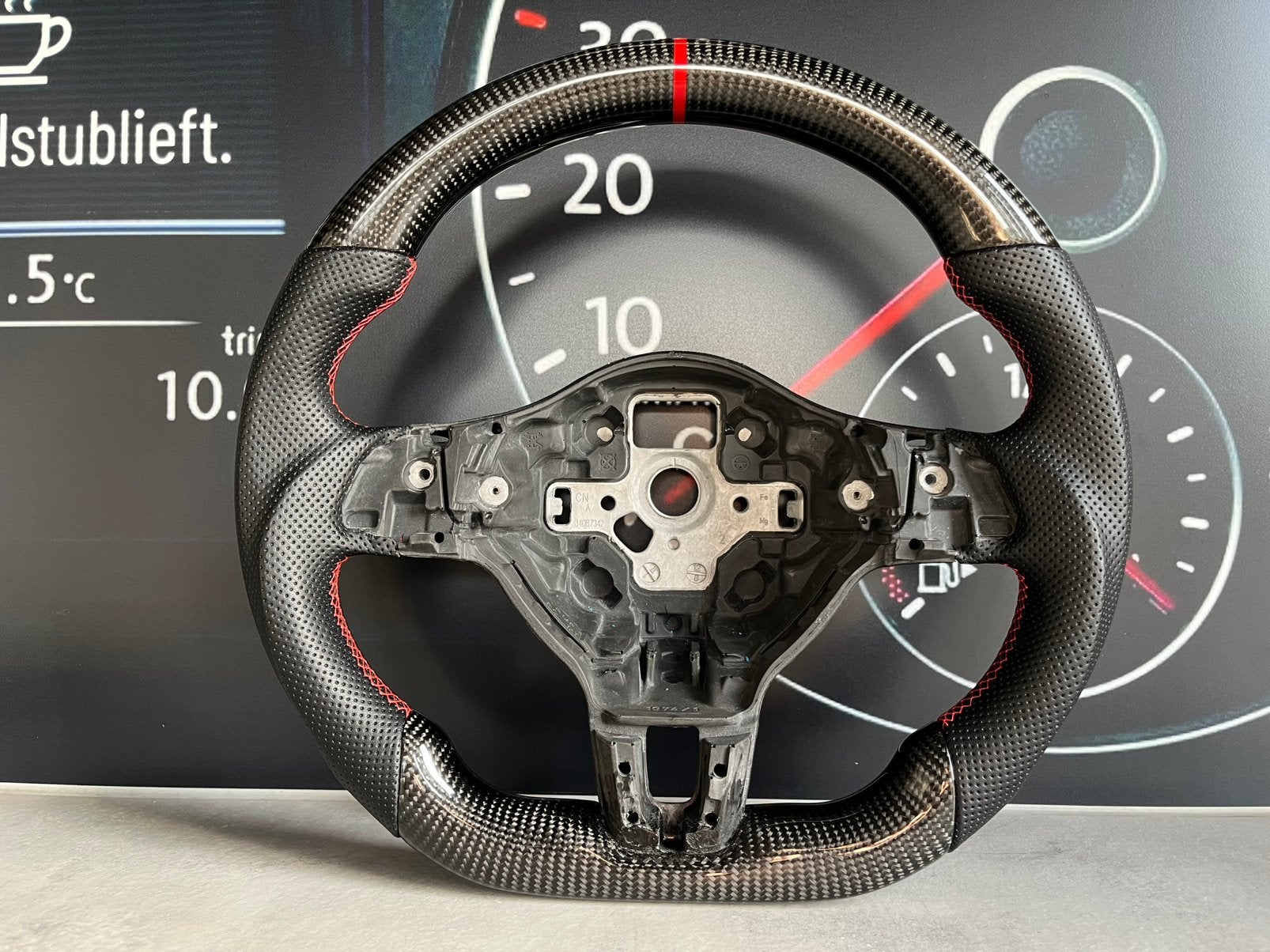 Golf 6 GTI stuur Carbon, Ophalen of Verzenden
