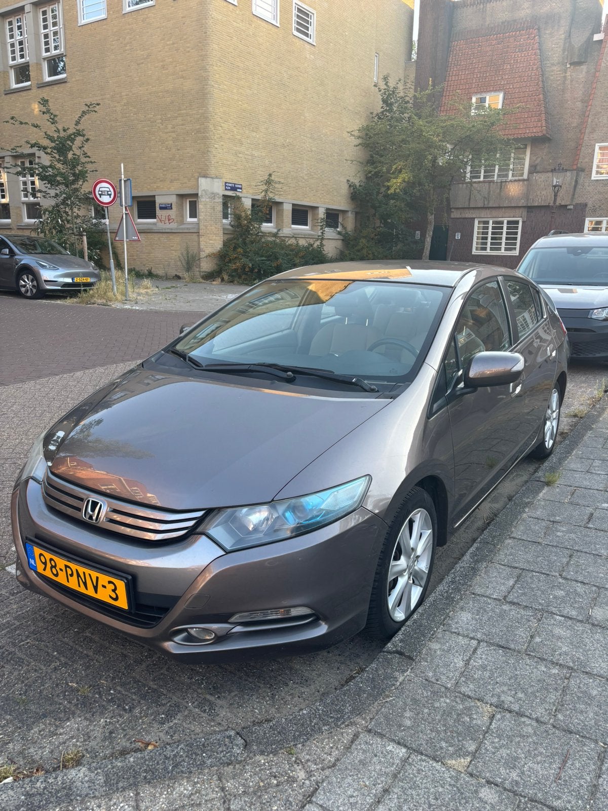 Honda Insight 1.3 Hybrid AUT 2011 zuinig, Auto's, Honda, 4 cilinders, Origineel Nederlands, 22 km/l, Zilver of Grijs
