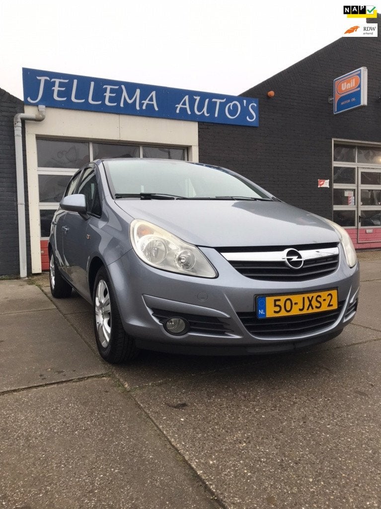 Opel Corsa 1.2-16V Enjoy, Auto's, Voorwielaandrijving, Gebruikt, 4 cilinders, 1229 cc