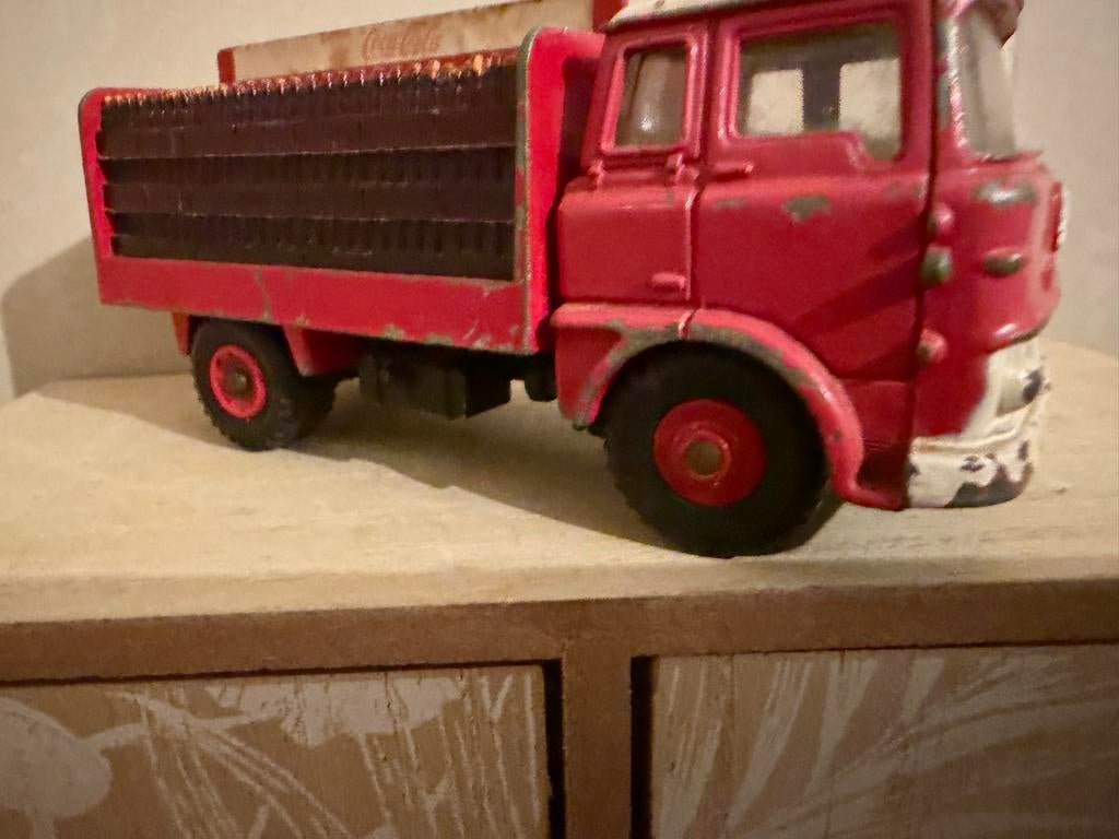 Dinky Toys Bedford Coca-Cola Vrachtwagen - Vintage Model, Hobby en Vrije tijd, Modelauto's | 1:43, D, Gebruikt, Coca cola, Dinky Toys