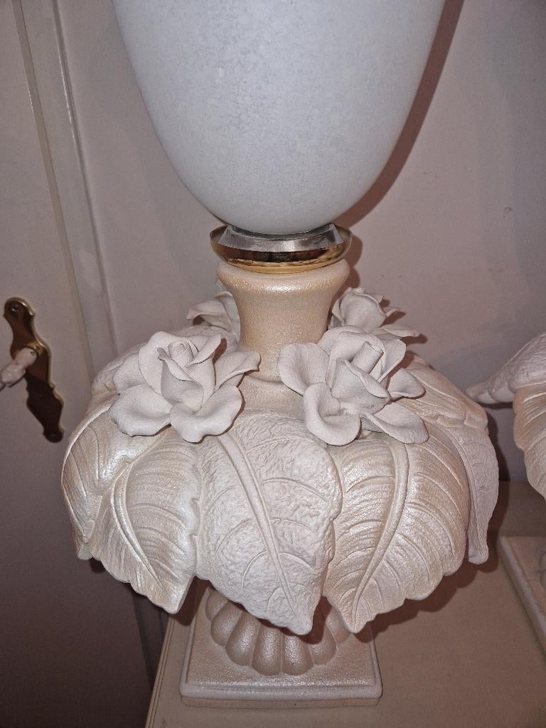 Exclusieve Prachtige  2x Grote Italiaanse lampen, Ophalen, Zo goed als nieuw, Minder dan 50 cm