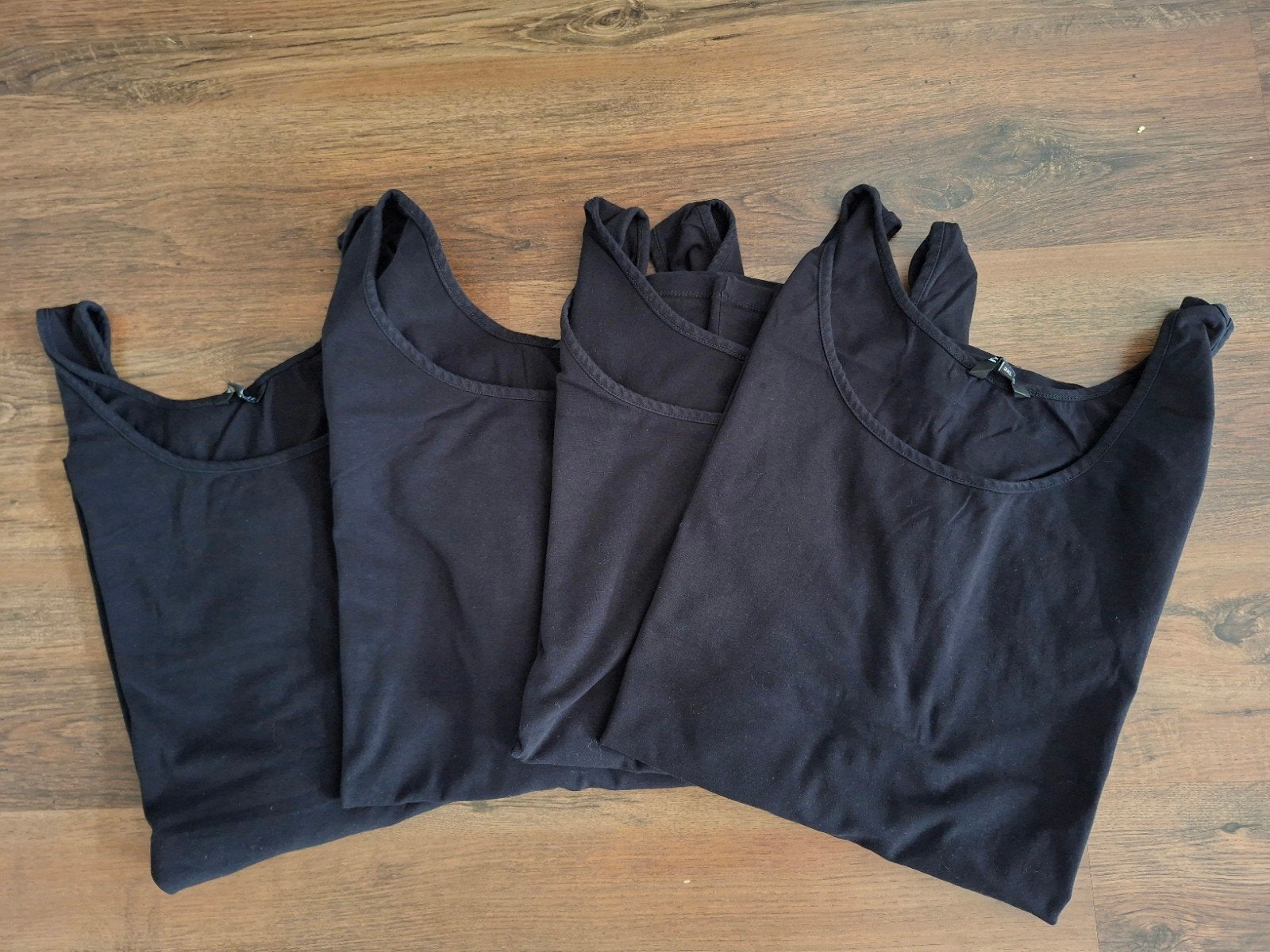 4 nette, zwarte tops van MS Mode (3XL), Zwart, Maat 46/48 (XL) of groter, Ophalen of Verzenden, Zo goed als nieuw