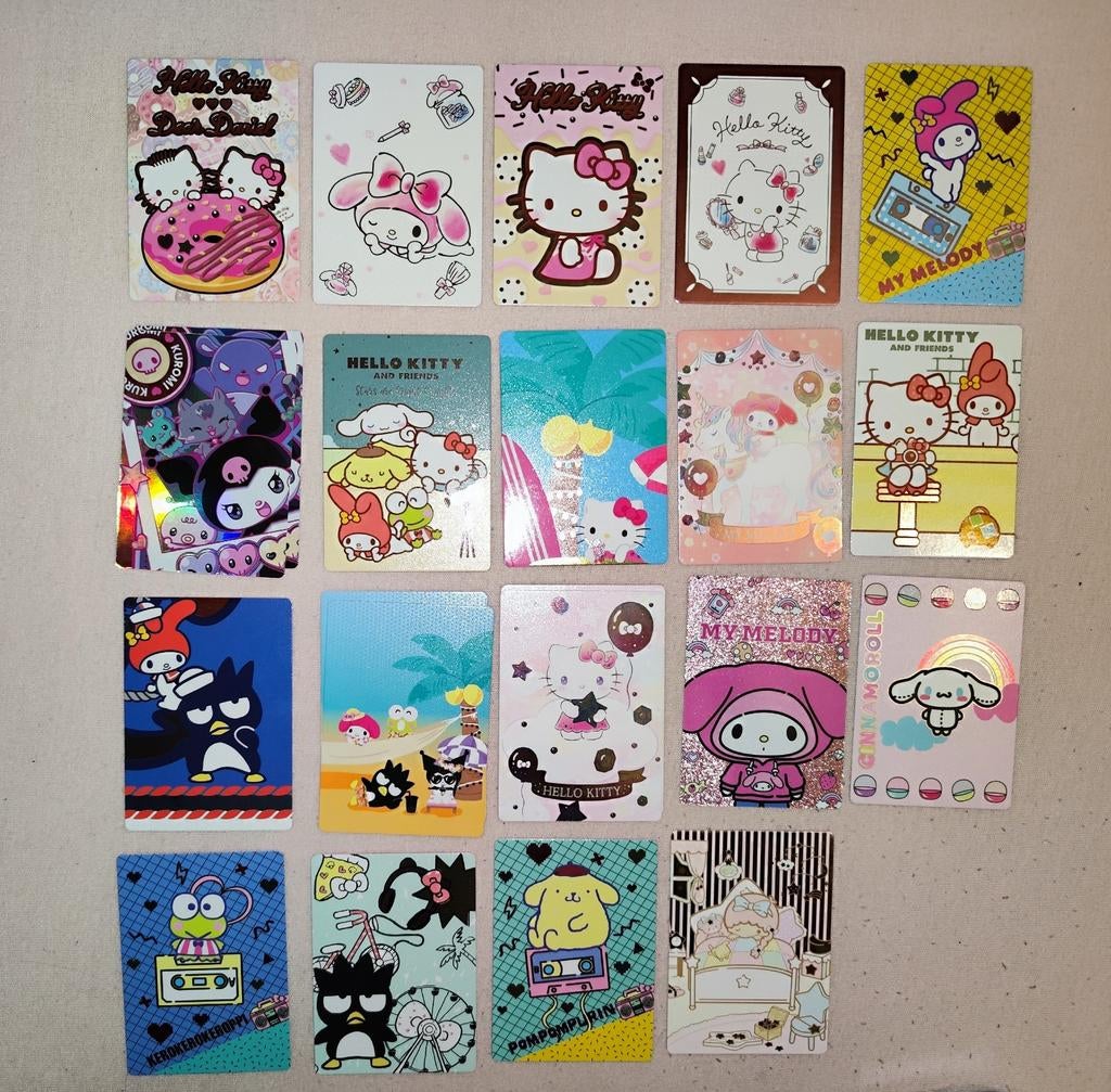 Hello Kitty and Friends verzamelkaarten, Ophalen of Verzenden, Nieuw, Meerdere kaarten