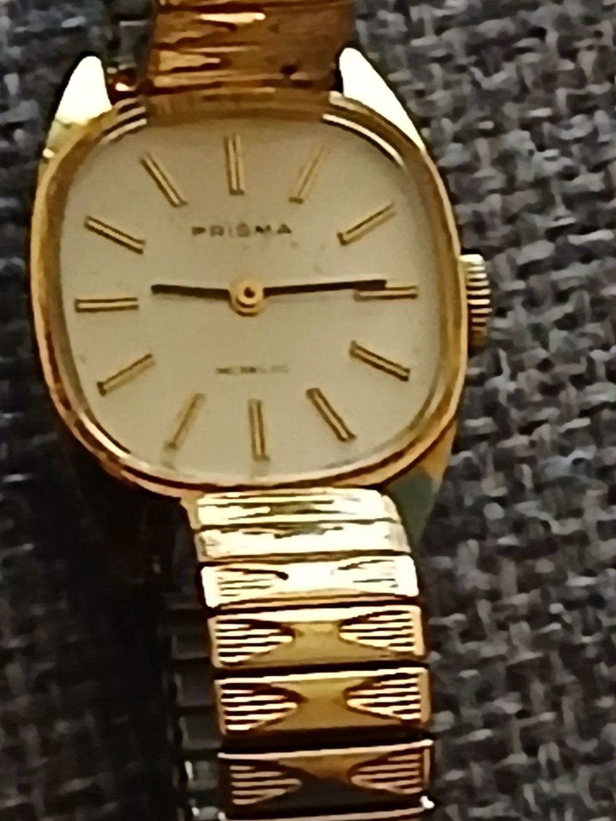 Prisma dameshorloge, Ophalen, Goud, Overige merken, 1960 of later