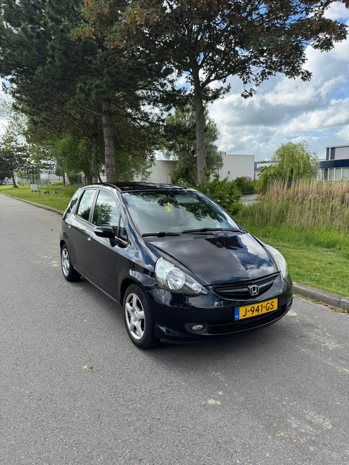 Honda Jazz 1.4 I 2008 Zwart APK | Onderhoud., Auto's, Voorwielaandrijving, 83 pk, 450 kg, 40 €/maand