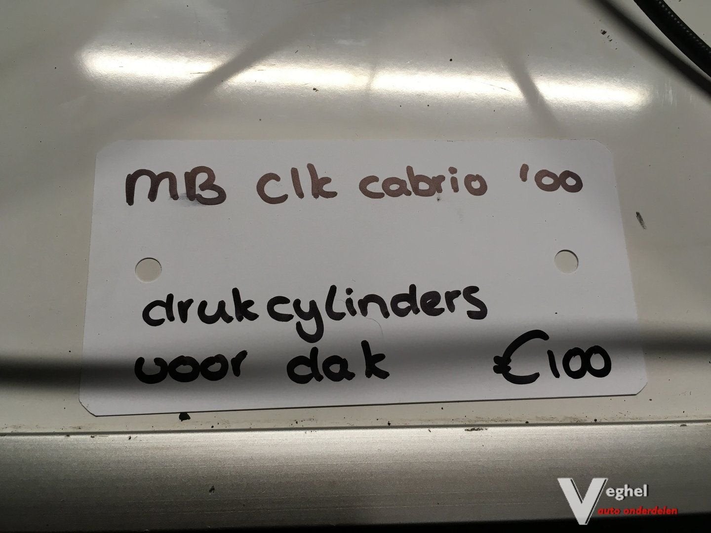 Mercedes  CLK Cabrio 2000  Cabrio drukcilinders tbv dak, Gebruikt, -, -, Ophalen of Verzenden