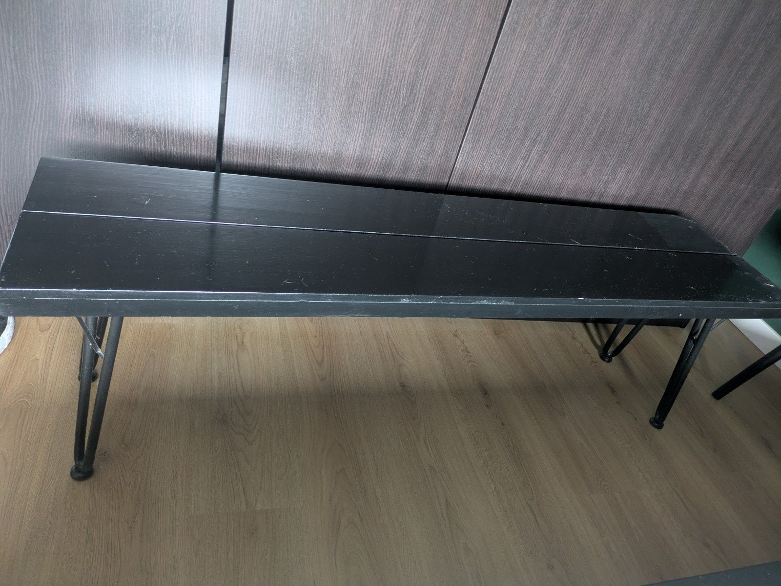 Houten bankje, Ophalen, Gebruikt, Rechthoekig, Hout