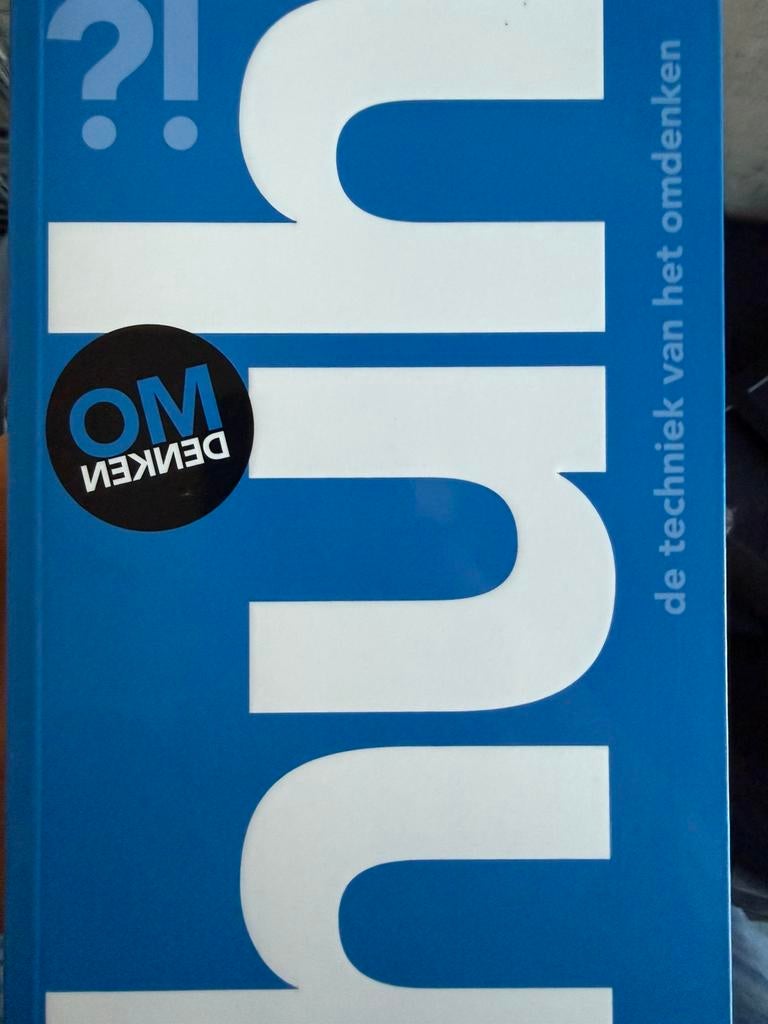 Huh de kracht van het omdenken, Ophalen of Verzenden, Zo goed als nieuw