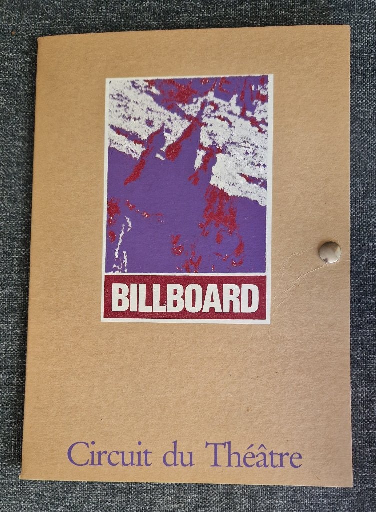Circuit du Théâtre — Billboard, Diverse auteurs, Ophalen of Verzenden, Zo goed als nieuw, Overige onderwerpen