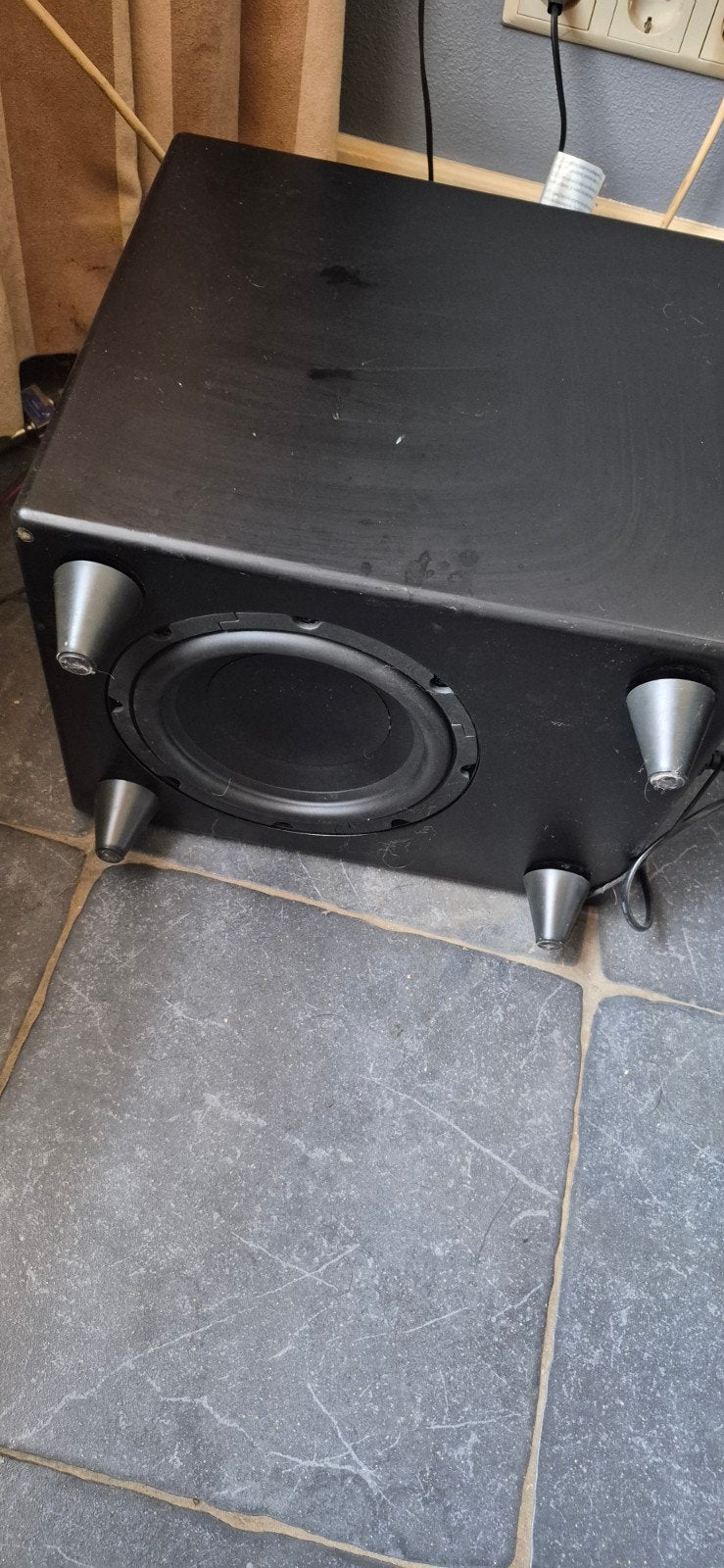 Mordaunt-Short Surroundset met Subwoofer, Ophalen of Verzenden, Gebruikt, Minder dan 60 watt, Overige merken