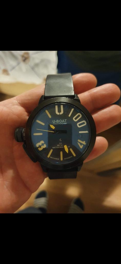 U Boat watch 1001 Limited, Sieraden, Tassen en Uiterlijk, Horloges | Heren, Overige merken, Overige materialen, Ophalen of Verzenden