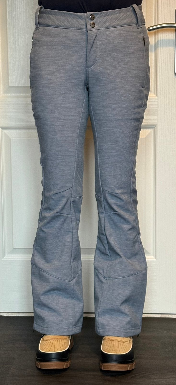 Skibroek - dames - Columbia - 38/M - Grijs, Ophalen of Verzenden, Zo goed als nieuw, Broek, Columbia