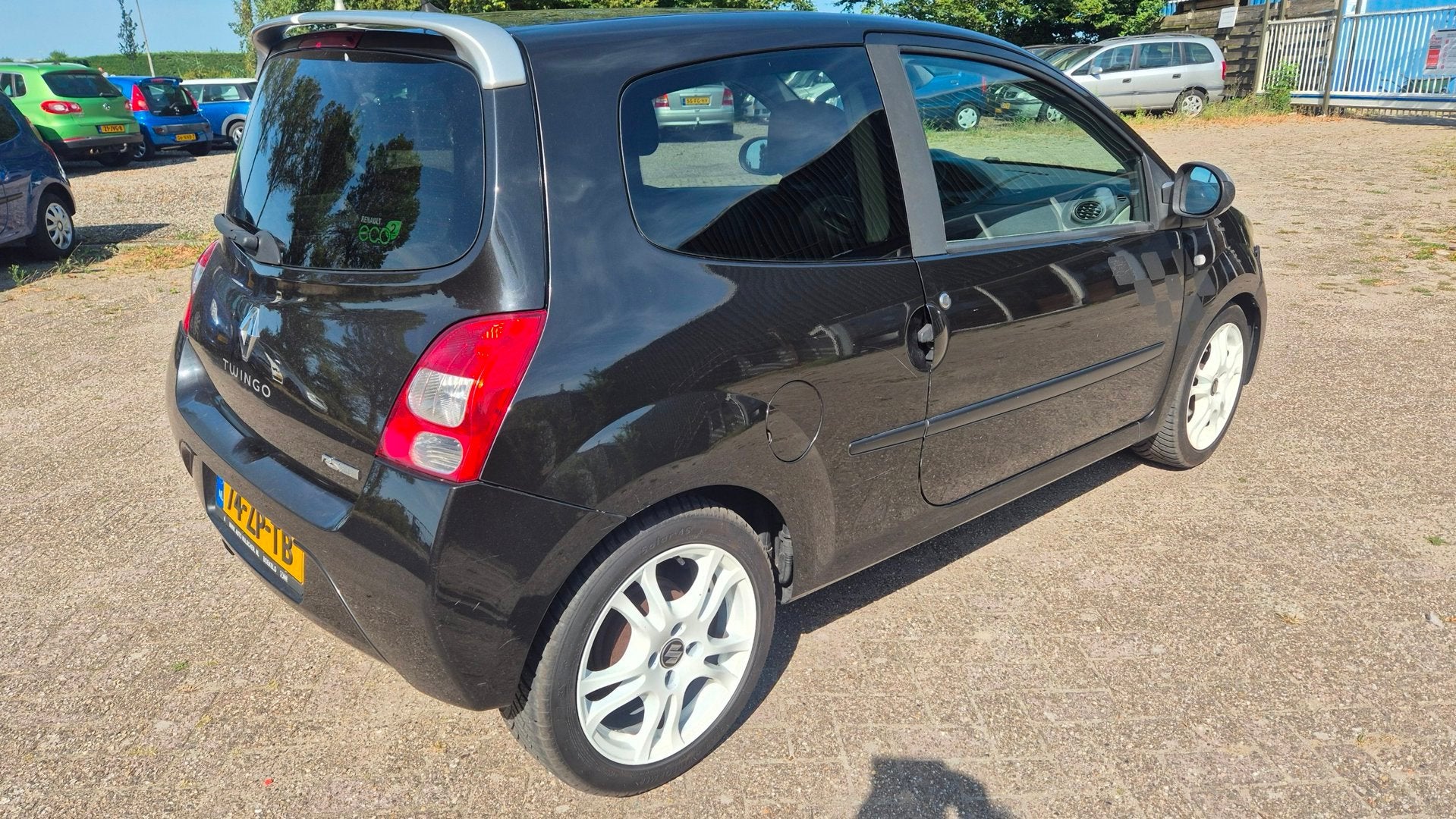 Renault Twingo 1.2 TCE GT ZEER SPORTIEF AIRCO!, Voorwielaandrijving, 4 stoelen, Zwart, Origineel Nederlands