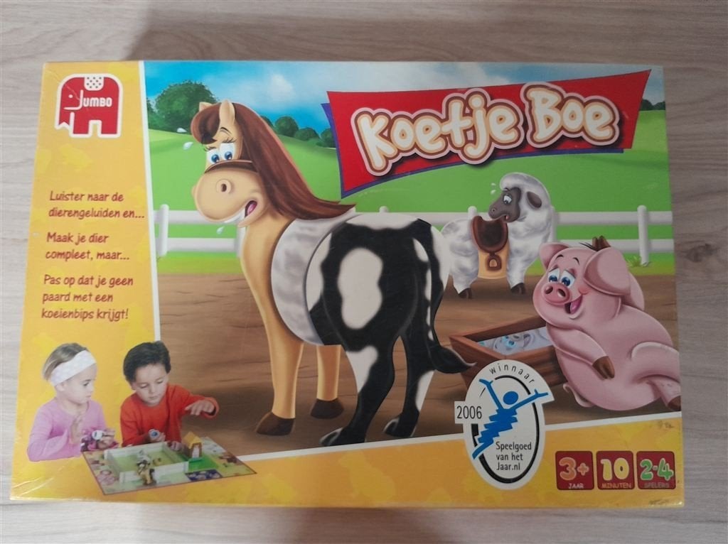 koetje boe een spel van jumbo [s1202], Verzenden, Zo goed als nieuw